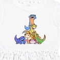 thumbnail image 4 of Inktastic Gecko Pile Cute Lizards Girls Toddler Dress, 4 of 5