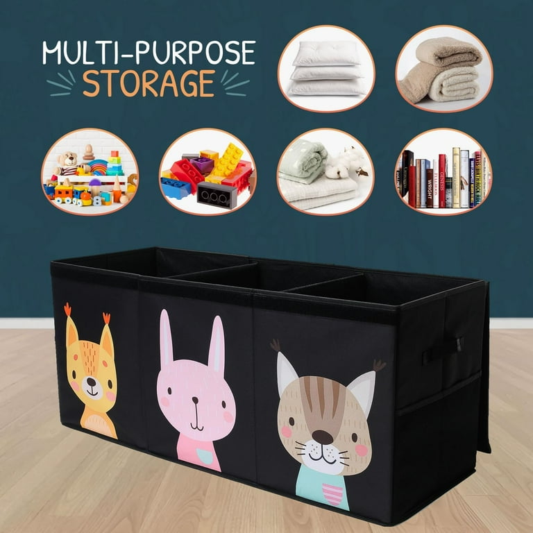 Cute Oversized Toy Box Extra Large Toy Storage Organizer With Lid
