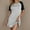 Gray, variant on EazyTech Sleep Shirts for Women Short Sleeve Night Shirts for Sleeping Pullover Nightgown Soft Nightdress