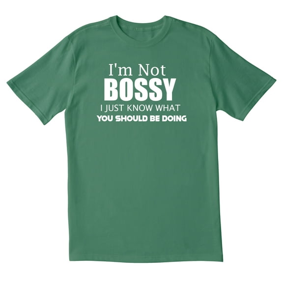 TotallyTorn I Am Not Bossy Novelty Sarcastic Funny Mens Graphic T Shirts