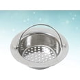 thumbnail image 5 of Sink Strainer for Kitchen 2pcs Handle Kitchen Sink Strainer Garbage Mesh Stopper Waste Plug Sink Filter Hair Catcher Size S, 5 of 5