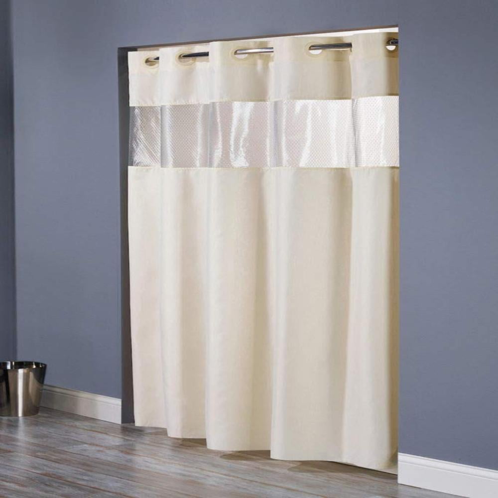Hookless Shower Curtain Stall Size