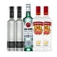 thumbnail image 1 of 2 Tequila Maestro Dobel 700 ml + 2 Smirnoff Tamarindo 1 L + Bacardi 980 ml, 1 of 3