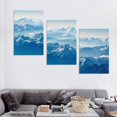 thumbnail image 4 of JEUXUS Canvas Wall Art - Beautiful Landscape of Covered with Snow | Modern Home Art Canvas Prints Giclee Printing to Hang - 12''x16''X3 Panels, 4 of 4