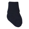 thumbnail image 3 of Sierra Socks Newborn Bootie Cotton Turn Cuff Socks for Baby Boy & Girls, Baby's First Socks, Seamless Turn Cuff Socks, 3 Pair Pack, 3 of 5