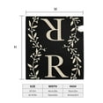 thumbnail image 6 of PHELIKA Classic Monogram Letter R Magnetic Mailbox Covers Standard Size 21"H x 18"W, 6 of 8