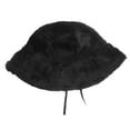 thumbnail image 2 of Sombrero de cubo para mujer, gorro cálido y esponjoso, gorra de pescador, sombrero de cubo informal, decoración, 2 of 6