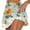 Yellow#01, variant on TMOYZQ Women's 2-in-1 Golf Tennis Skirt with Built in Shorts, Summer Casual Floral Print A-Line Mini Skirt High Waisted Workout Athletic Skirt Skort