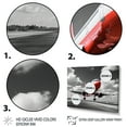 thumbnail image 3 of Designart "Grey Dreams of Flight" Transportation Floater Framed Canvas Print, 3 of 7