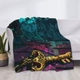thumbnail image 4 of Throw Blanket for Couch - Lost Golden Key Soft Comfy Lightweight Cozy Warm Throw Blanket, Fuzzy Plush Flannel Blanket & Throws for Sofa and Bed All Season, 4 of 8