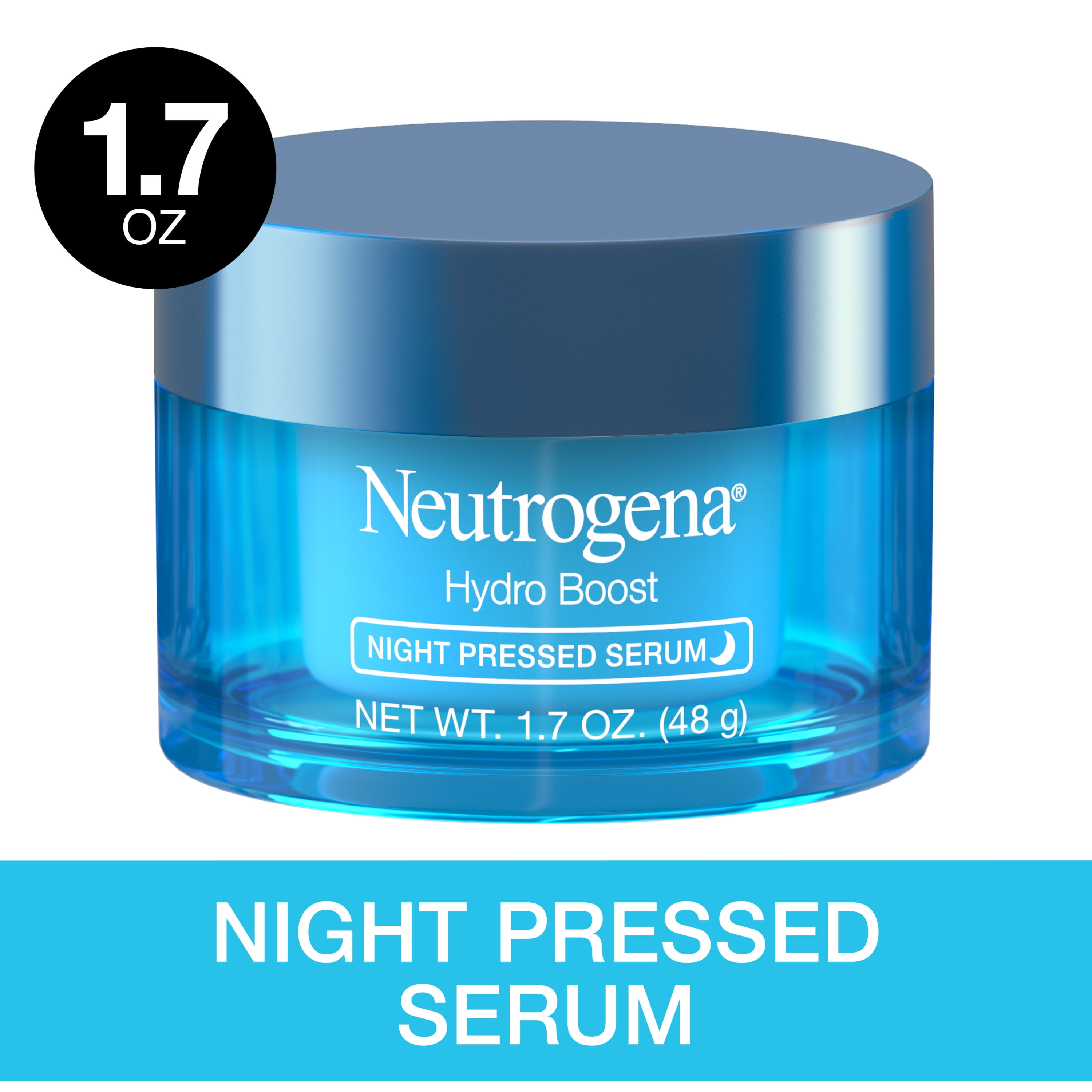 Neutrogena Hydro Boost Hyaluronic Acid Pressed Night Serum, 1.7 oz