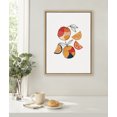 thumbnail image 5 of Kate and Laurel Sylvie Juicy Citrus Framed Canvas Wall Art by Oris Eddu, 18x24 Natural, Decorative Fruit Kitchen Art for Wall, 5 of 6