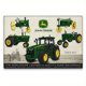 thumbnail image 2 of Placa Metal Vintage Pared Con Pintura Hierro Rectangular para Coche John Deere 30x20cm, 2 of 9
