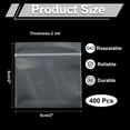 thumbnail image 2 of Plastic Bags,2 Mil 2 "x 2 " Clear Storage Bags for Jewelry 400 Pcs, 2 of 5