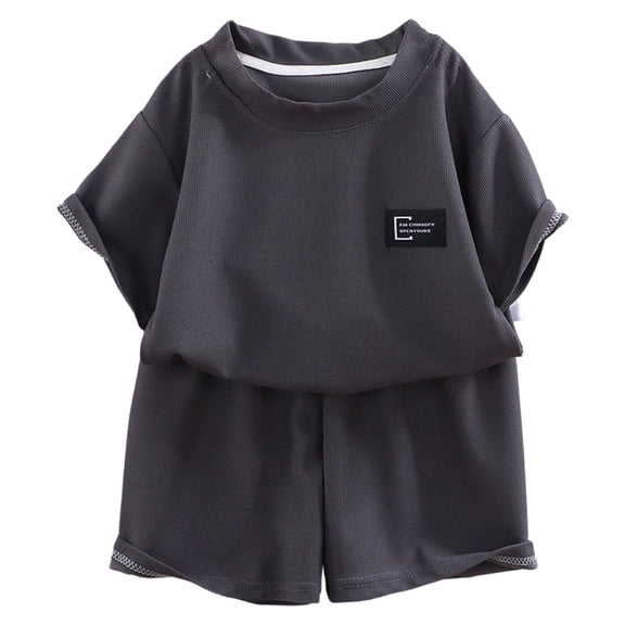 Baby Clothes Boys 18-24 Months Boys Outfit Sets, Casual Short Sleeve Summer Sport Clothing Set