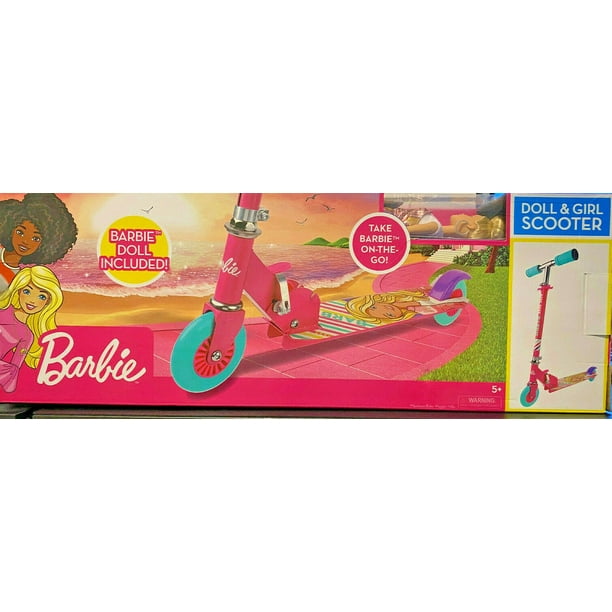 Barbie Scooter With Barbie Doll - Walmart.com