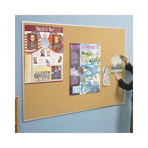 Best-Rite Valu-Tak Series Wall Mounted Bulletin Board