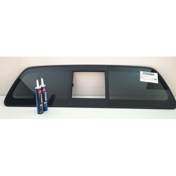 OEM Sliding Back Window Glass Back Slider Compatible with Nissan Frontier Pickup 2005-2021 Models/Suzuki Equator 2009-2012 Models