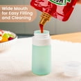thumbnail image 5 of Micebay Condiment Squeeze Bottles for Sauces, 2-oz Mini Silicone Dressing Containers with Reusable Bag, Leakproof Sauce Bottle for Meal Prep, Travel, and Bento Boxes, 4 Pack, Candies, 5 of 8