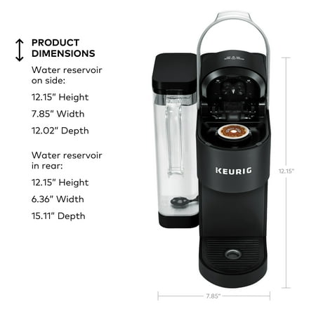 Keurig - K Supreme Single Serve K-Cup Pod Coffee Maker - Black