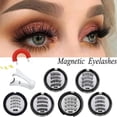 thumbnail image 6 of Professional Magnetic False Eyelashes Kit with Eyelash Curler - Reusable Soft Magnetic Fake Lashes for Stage & Daily Wear, 6 of 6