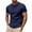 Navy, variant on Mens T Shirt - Short Sleeve Crew Neck Soft Fitted Elastic Tees Fresh Classic Tshirts Today Sales Black,L