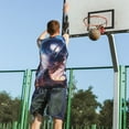 thumbnail image 5 of Sikiie Urban Style Colorful Dragon Basketball Jersey Reversible Men's Mesh Athletic Sports Shirts Training Practice S-4XLX-Large, 5 of 6
