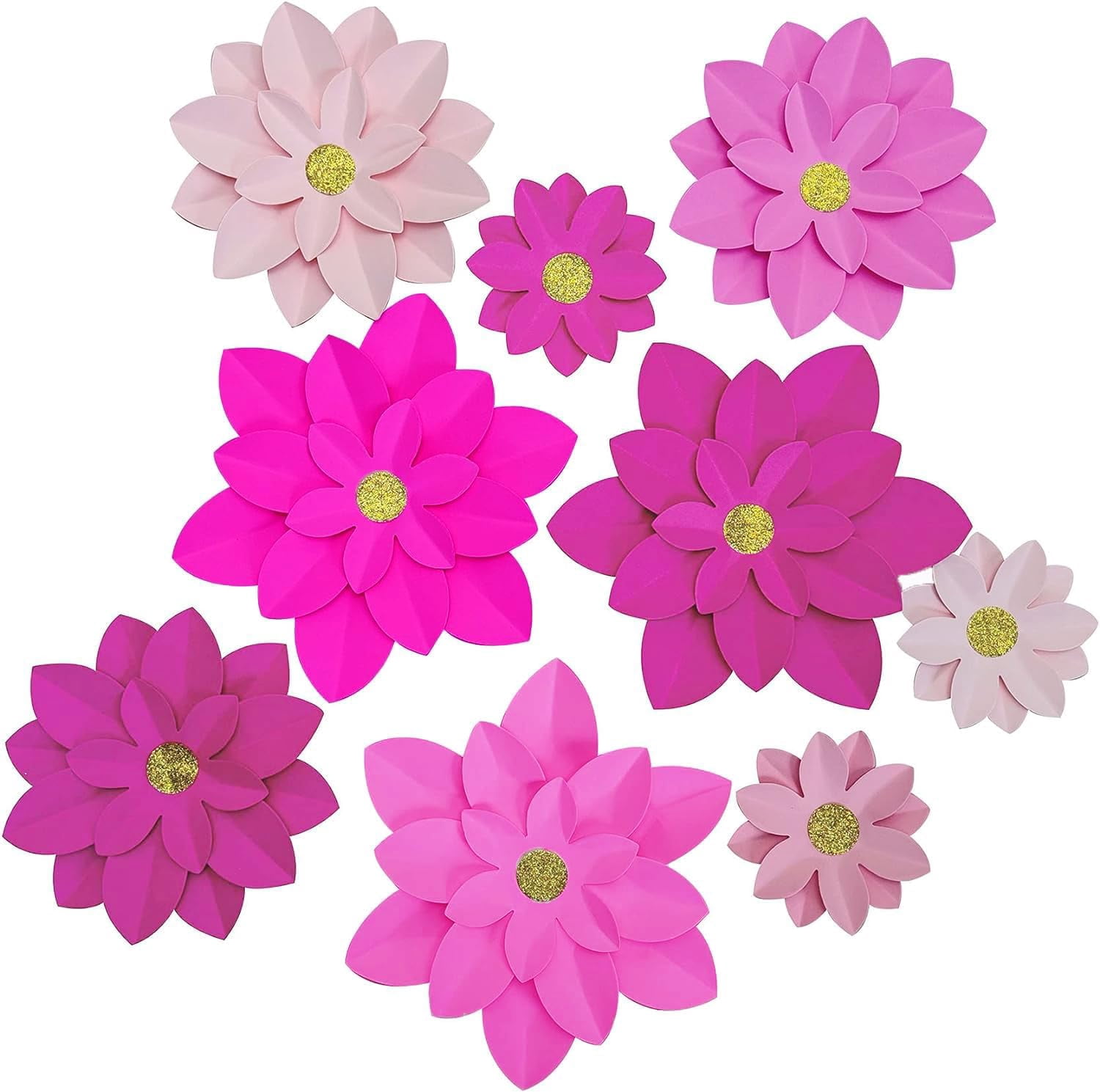 40 Sheets Pink Colored Cardstock, Art Kraft Cover Stock Paper, 65lb/175GSM for Card Construction Making, Scrapbooking, Printing, Quilling and Crafts DIY 4 Shades, 10 Sheet Each Color