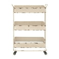 thumbnail image 2 of 3-Tier Traditional and Timeless Metal Cart, 2 of 2
