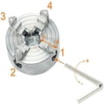 thumbnail image 4 of BLUESON Z011 Metal Manual Lathe Chuck High Carbon Steel Drill Chuck Suitable For Lathe, 4 of 9