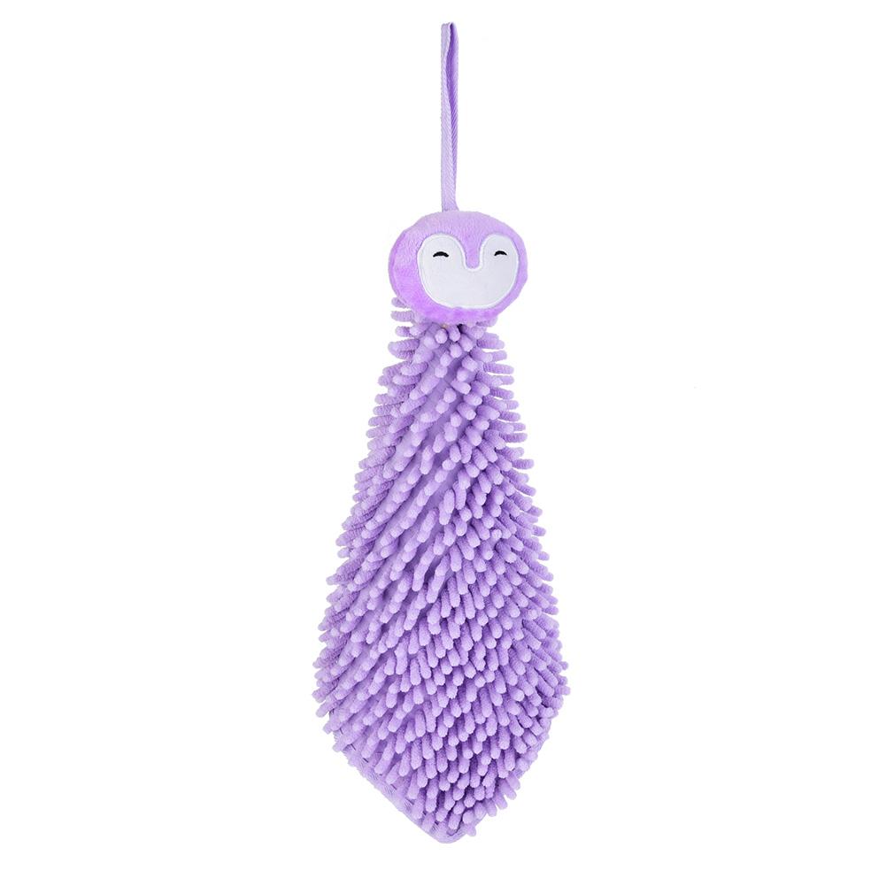 LYUMO Hand Cleaning Towel Hanging Loop Washcloths Super Absorbent