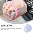 thumbnail image 6 of Linyer Zipped Mesh Laundry Bags Clothing Underwear Basket Breathable Organizer Protection Washing Bag Socks Clothes Anti-deformation, 6 of 8