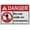 Warning Sign 4, variant on Weatherproof Vertical ANSI Conveyor Sign (Conveyor may start without warning) 8 in" x 12 in" UV Resistant Indoor Outdoor Workplace Insdustrial Caution Warning Sign
