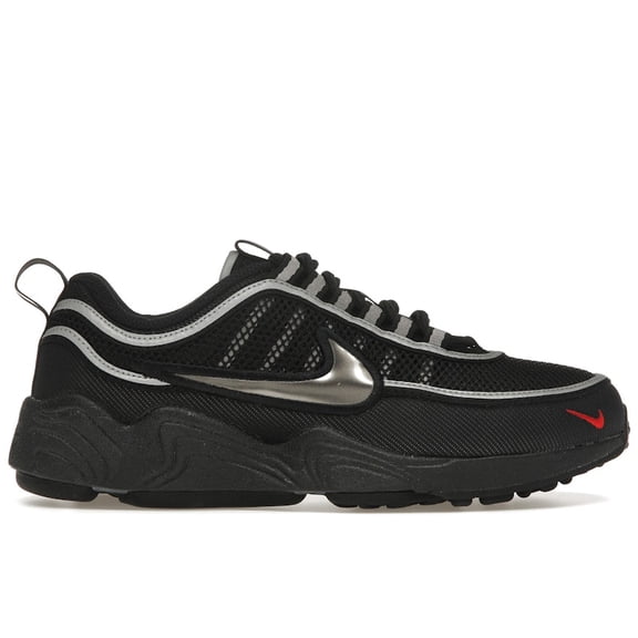 Nike Men's Air Zoom Spiridon Black Metallic Silver Shoes, from StockX