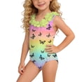 thumbnail image 6 of Piuwrlz Girl Swimsuits Kids Swimwear3 Years Kids Swimwear Backless Beach Swimming Suit Multicolor Size 3 Years, 6 of 9