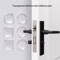 thumbnail image 2 of 30 topes de puerta antideslizantes de silicona suave, protectores de pared, tiradores de puerta autoadhesivos, tapón protector de parachoques, 2 of 5