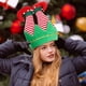 thumbnail image 4 of Ganfancp Decoraciones Navideñas Sombreros de Navidad Sombreros para Niños Sombreros para Adultos Sombreros para Hombres y Mujeres Regalos Árboles de Navidad Escenografías para Escaparates Ofertas Del, 4 of 6