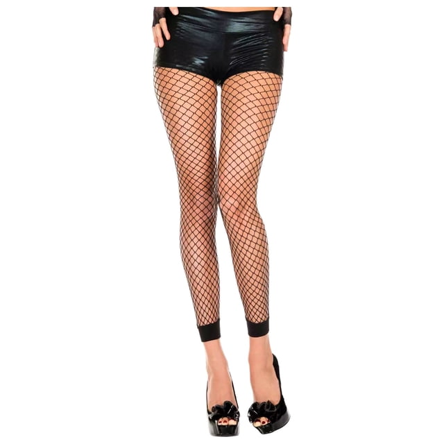 HBFAGFB Bas pour Femmes Mode Féminine Pantalon Creux Neuf Points Bas Résille Chaussettes C