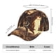 thumbnail image 2 of Fotbe Western Skeleton Cowboy Horse Gorro Clásico de Béisbol, Gorra Ajustable con Broche Snapback, Gorro de Exterior de Algodón Suave, 2 of 6