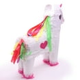 thumbnail image 6 of Unicorn Pinata for Unicorn Party Favor Supplies Birthday Party Supplies with Multi Color Hair & Tail and Pink Hearts (13 x 4 x 16 inches), 6 of 6