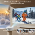 thumbnail image 6 of Salange LCD Full HD 1080p Support 4K 15000 LM Home Theater Movie Multimedia Projector, 6 of 7