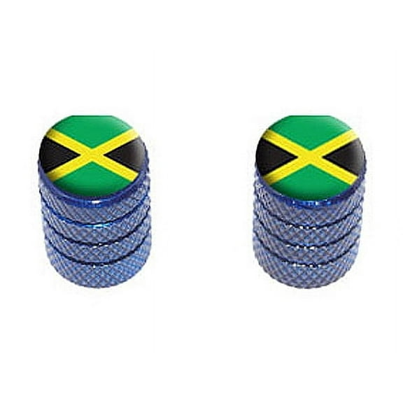 Jamaica Flag - Bike Valve Stem Caps