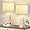 Ivory, variant on Farmhouse Table Lamps Set of 2, 3-Way Dimmable Touch Lamp for Bedroom Nightstand with USB A+C Ports & AC Outlet, White Vintage Boho Bedside Lamp for Living Room End Table (Bulbs Included)