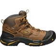 thumbnail image 2 of Men's KEEN Utility Braddock Mid Soft Toe Waterproof Work Boot Cascade Brown Nubuck Leather 8.5 D, 2 of 3
