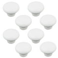 thumbnail image 1 of Era Ceramic Knob 8-Pack White, 1 of 5