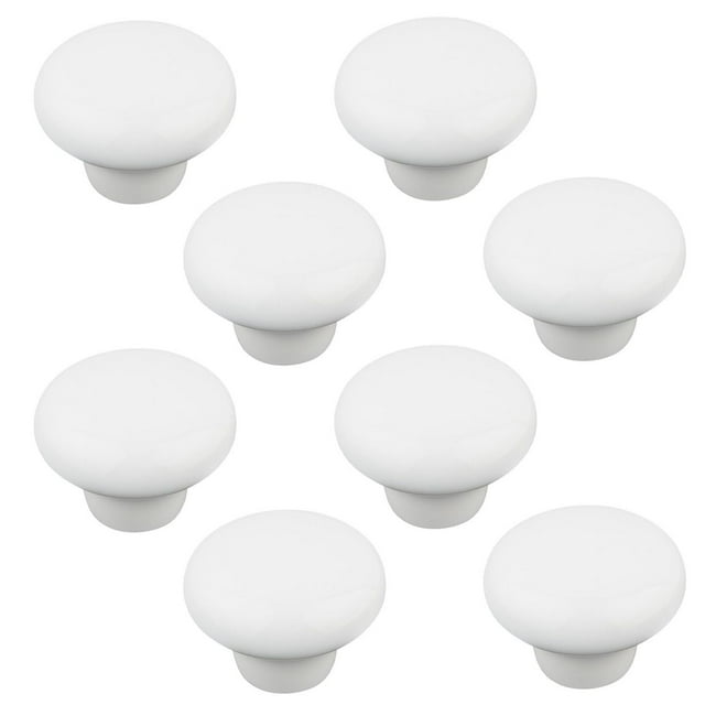 Era Ceramic Knob 8-Pack White