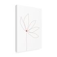 thumbnail image 2 of Trademark Fine Art uplusmestudio Minimal Flower Canvas Wall Art, 2 of 4