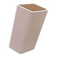 thumbnail image 2 of Large Capacity Garbage Bin with Pop Up Lid, Premium Plastic Trash Can for Home Kitchen Bathroom Bedroom, Simple Appearance, Applicable Scenes, 2 of 8