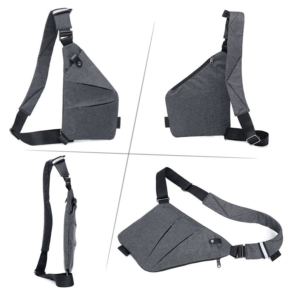 Waterproof Lightweight Sling Bag Crossbody Pack with Adjustable Strap