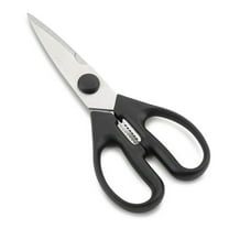 ARCOS 8-Inch Detachable Black Kitchen Scissors in Nitrum Stainless Steel